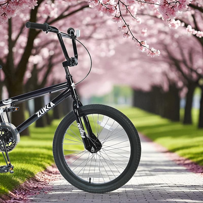 20 Inch Freestyle Kids Bike, Single Speed, Steel Frame with Caliper and V Brakes, Boys & Girls Ages 7+
