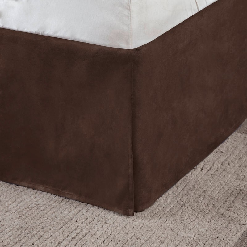 Madison Park Westbrook 7 Piece Faux Suede Comforter Set