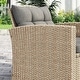 preview thumbnail 17 of 16, Corvus Armitage 8-piece Outdoor Wicker Sofa Set with Cushions