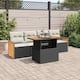 Option Black and cream with storage