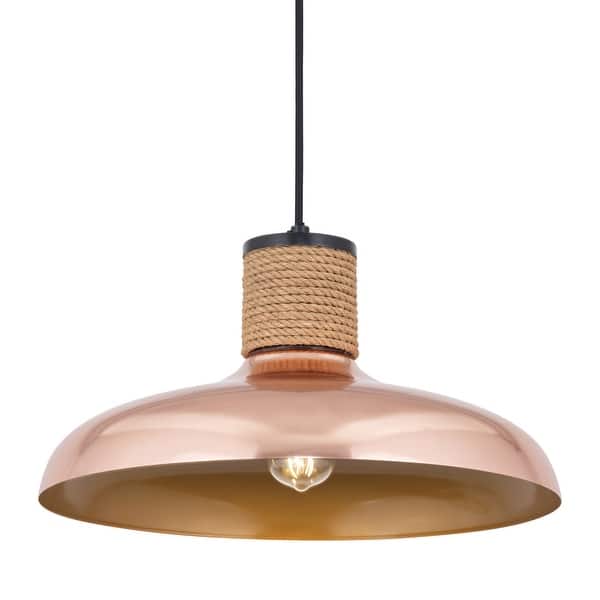 slide 2 of 7, Maxim 22494 Bingham 17" Wide Pendant Copper
