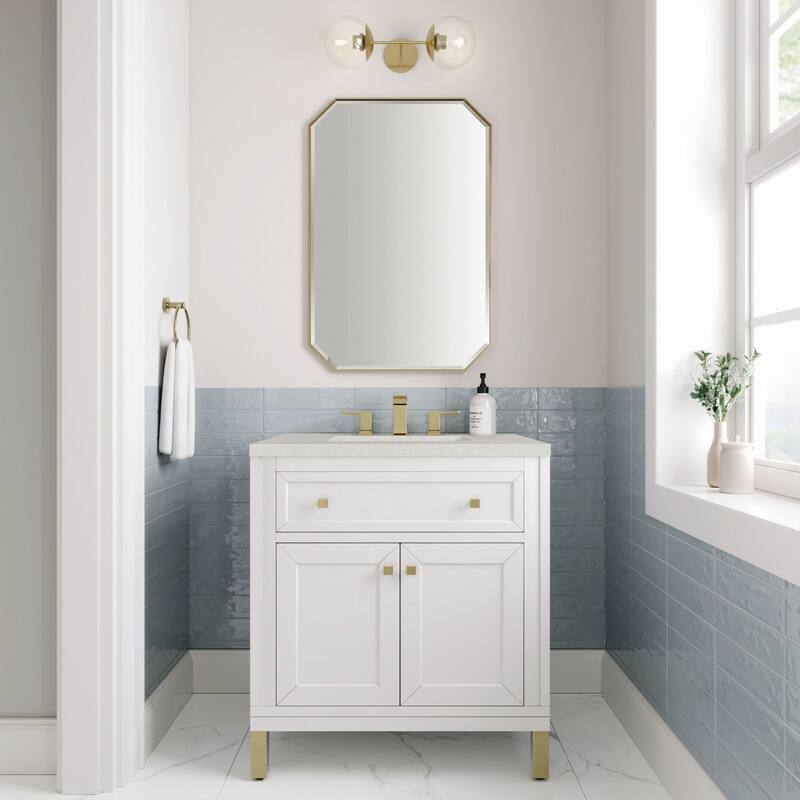 James Martin Vanities 305-V30-3LDL Chicago 30" Single Basin Wood
