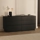 preview thumbnail 13 of 16, Manhattan Comfort Ardea 72" Dresser (6-Drawer) Black