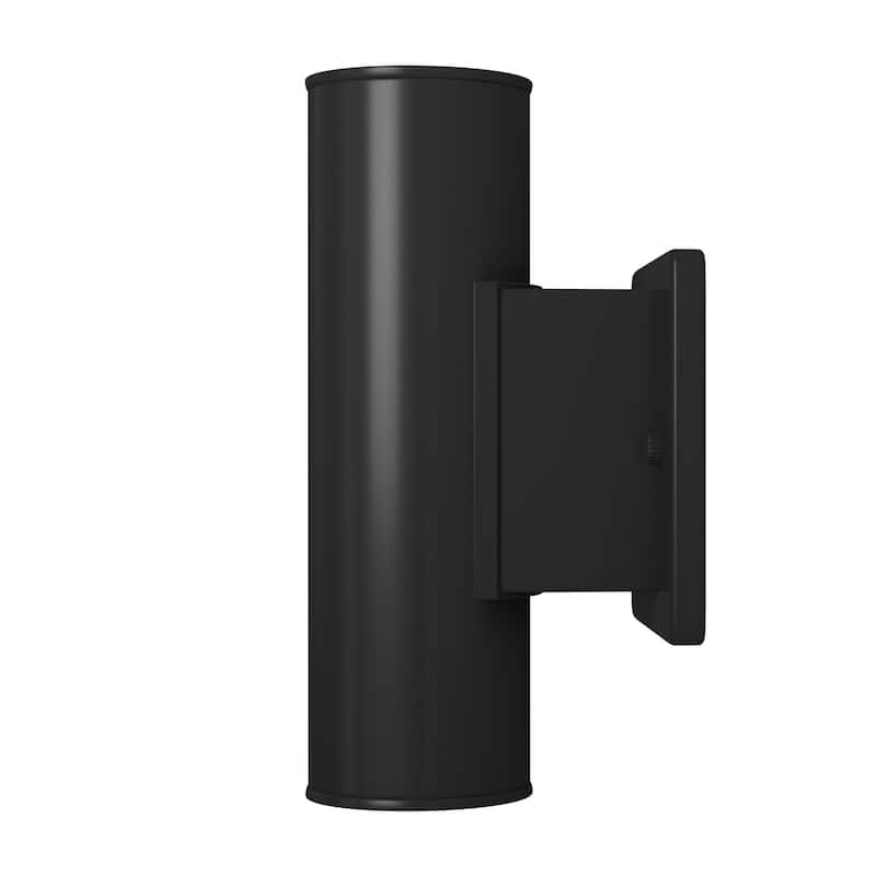 Eglo Riga 2-light Matte Black Wall Sconce