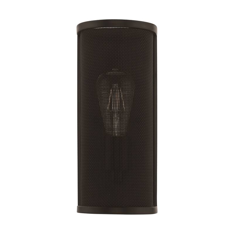 Livex Lighting Braddock Single Light 12" Tall Wall Sconce