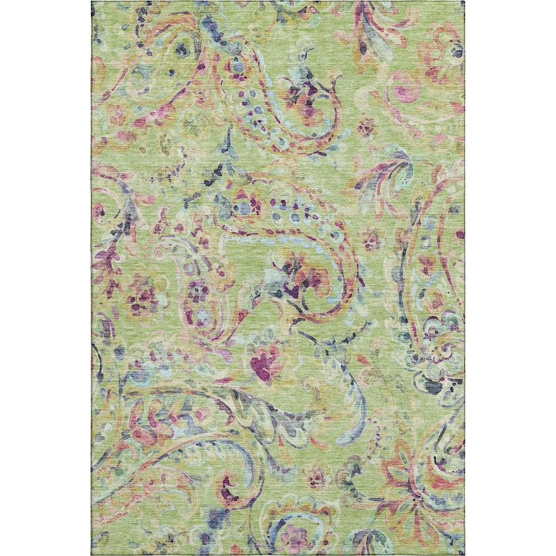 Premium Washable Super Soft Paisley Mayfield Rug