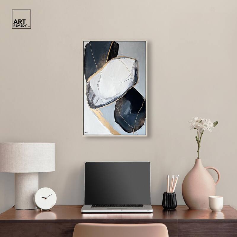 Mineral Essence I Canvas by Art Remedy