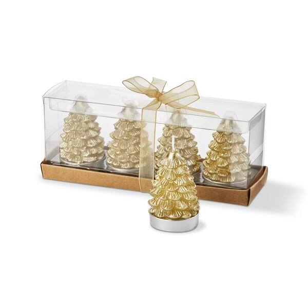 Wire Tree Tea Light Fir Tree Tealights S/4 - Bed Bath & Beyond - 41987290
