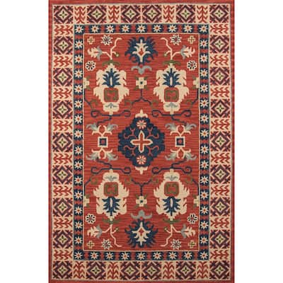 Momeni Tangier Hand Tufted Wool Traditional Area Rug