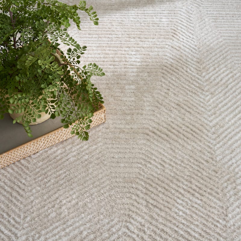 Nourison Home Dekor Indoor only Grey Persian Area Rug