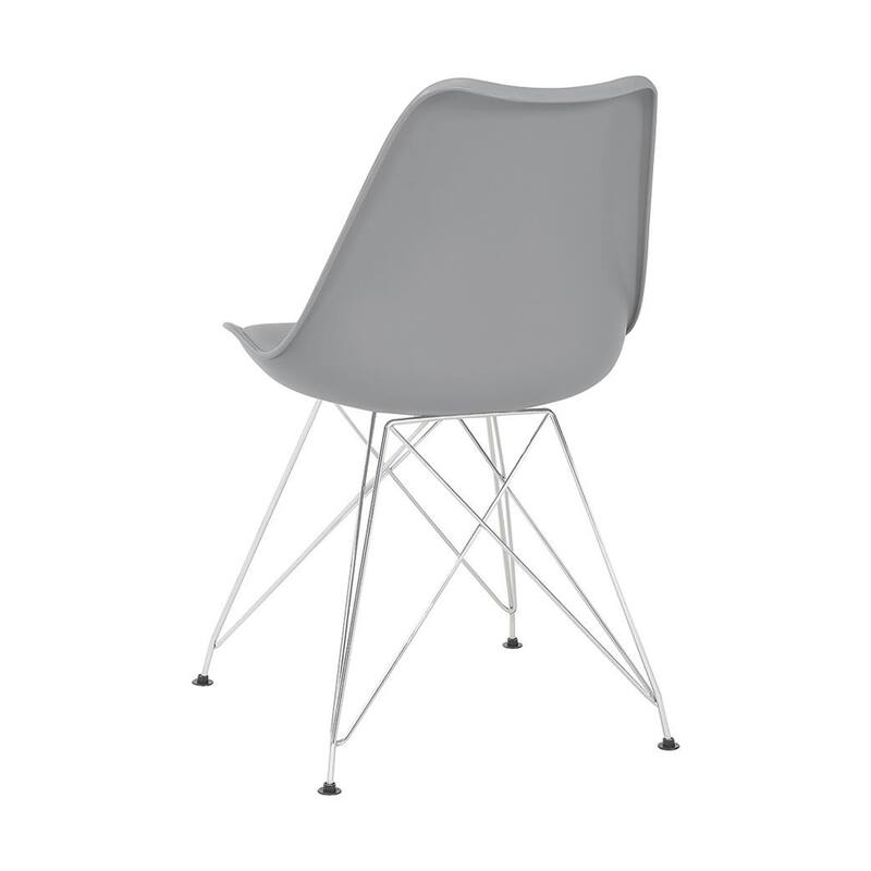 Set of 2 Polypropylene Side Chairs