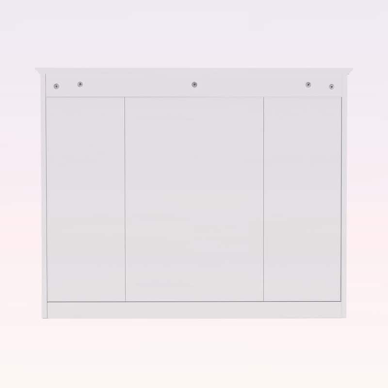 35'' x 27.5'' Wall-Mounted Medicine Cabinet with Mirror and 6 Open Shelves