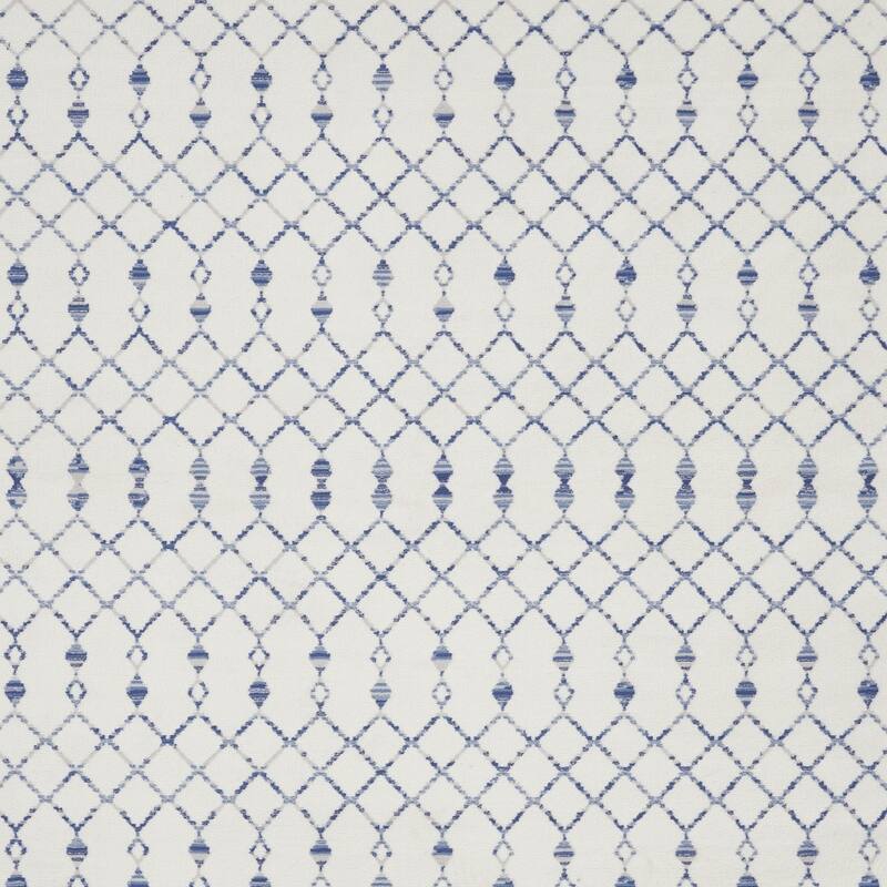 Cikoy Power Loomed Distressed Geometric Modern Non Skid Stain Resistant Area Rug By HomeRoots - 138' X '100' X '0.39