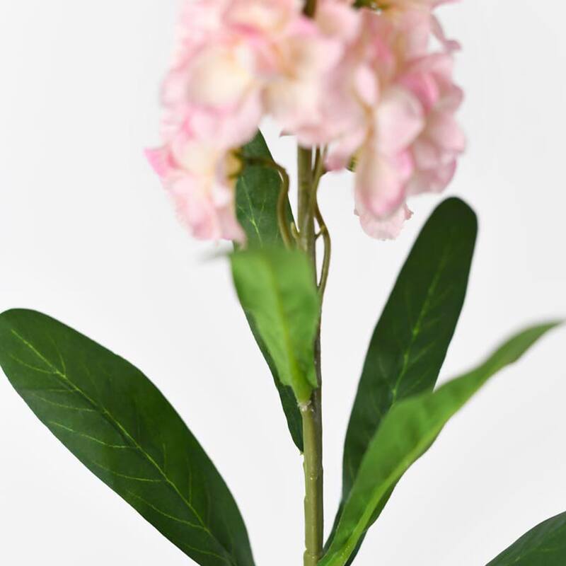 Silk Decorative Artificial Violet(Pack of 1 Branch)