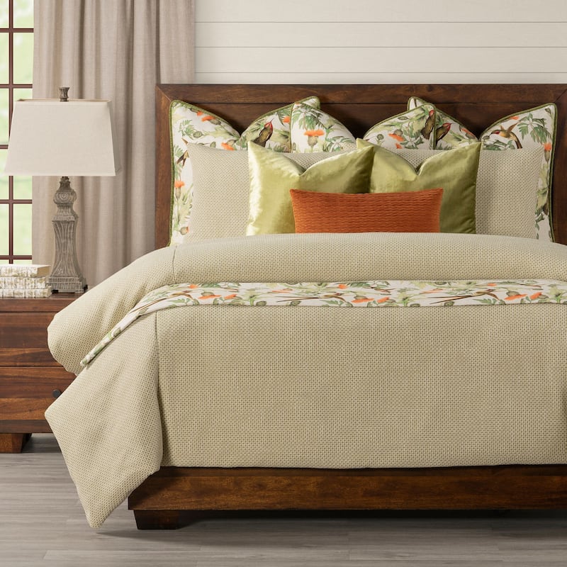 Smithsonian Lattice Weave Duvet Cover Set