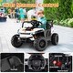 preview thumbnail 16 of 24, 12V Kids Ride on Truck with Parental Remote and LED Lights - 40" x 23" x 23"