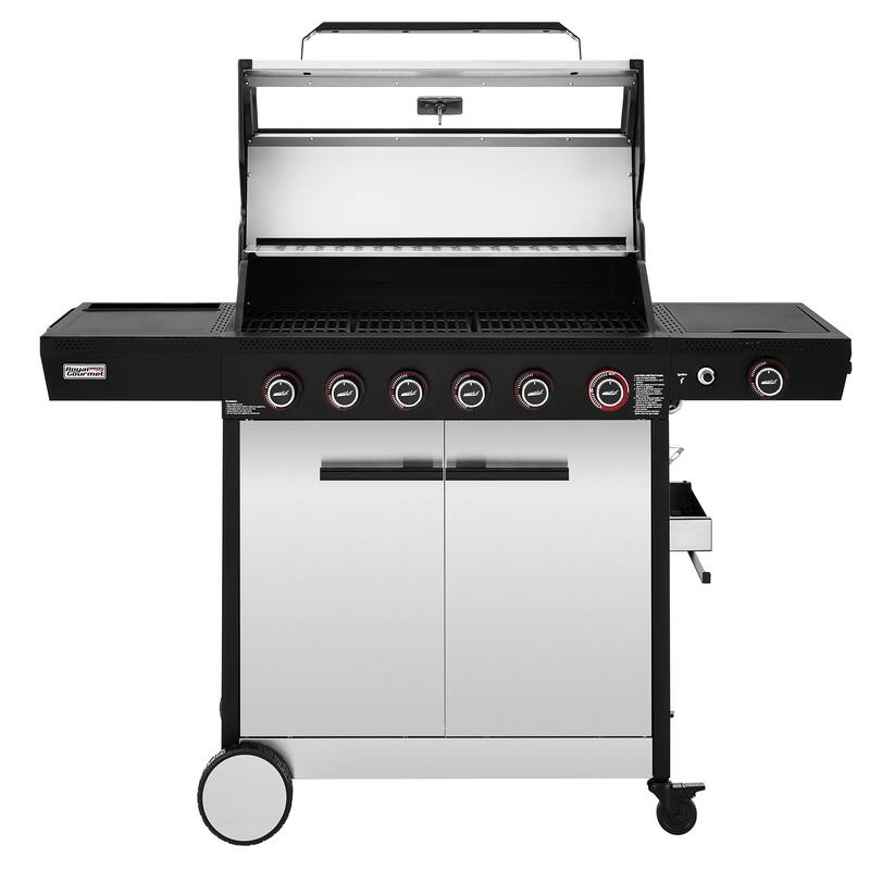 Royal Gourmet GE6001S 6-Burner Gas Grill, with Side Burner