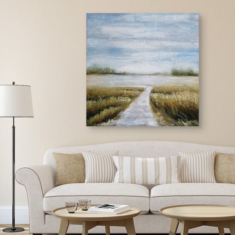 Quiet Path by Willowbrook Fine Art Canvas Art Print