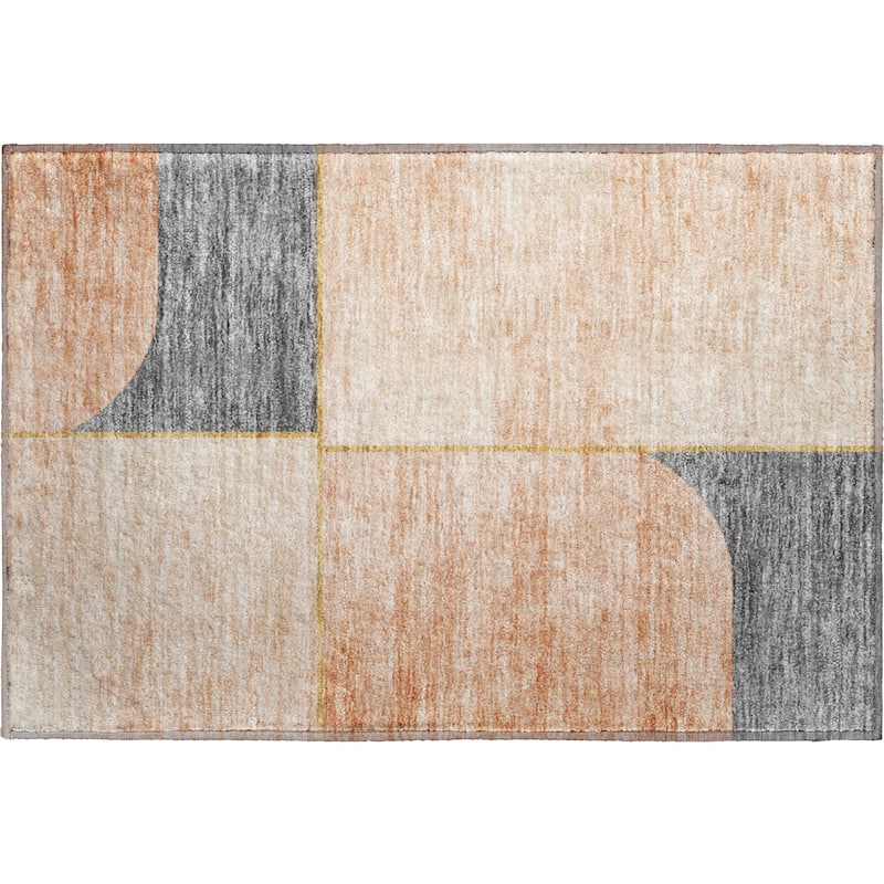 Premium Washable Super Soft Contemporary Deco Mayfield Rug