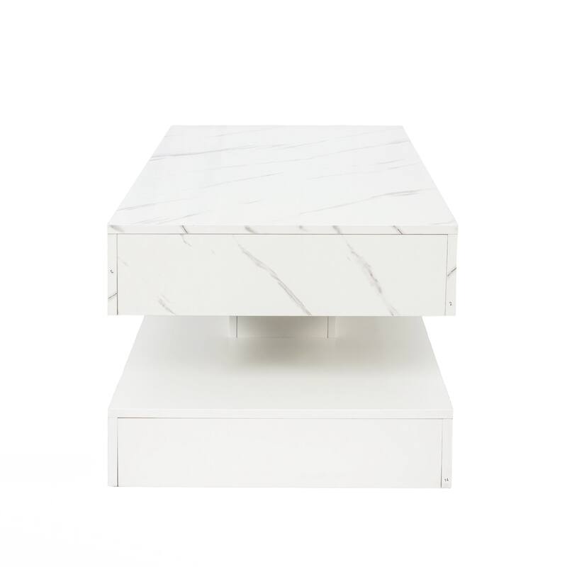 High LED Coffee Table,Modern Coffee Table for Living Room,Living Room Tables,Large Living Room Furniture