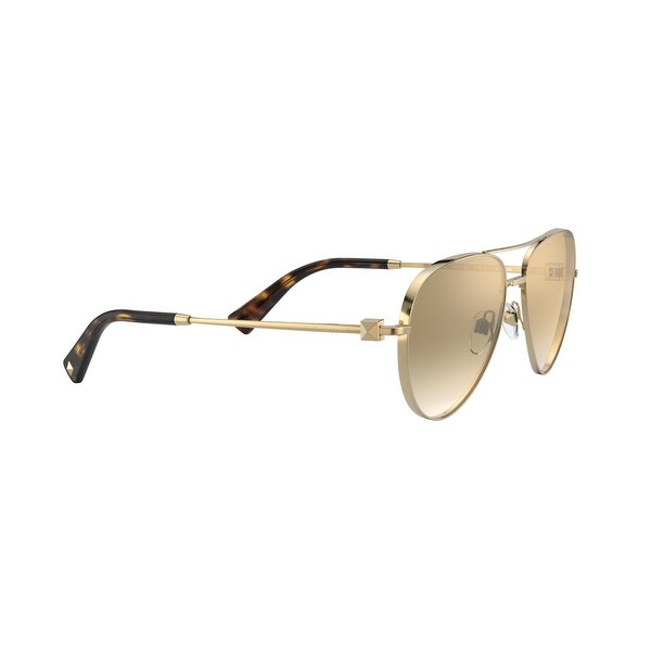gold pilot sunglasses
