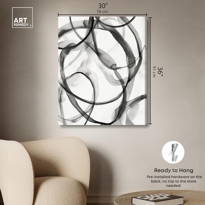 Dynamic Interplay I Canvas by Art Remedy, Gallery Wrapped
