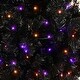 preview thumbnail 4 of 3, 6 ft. Pre-Lit Halloween Bent Top Black Tree - 6 ft