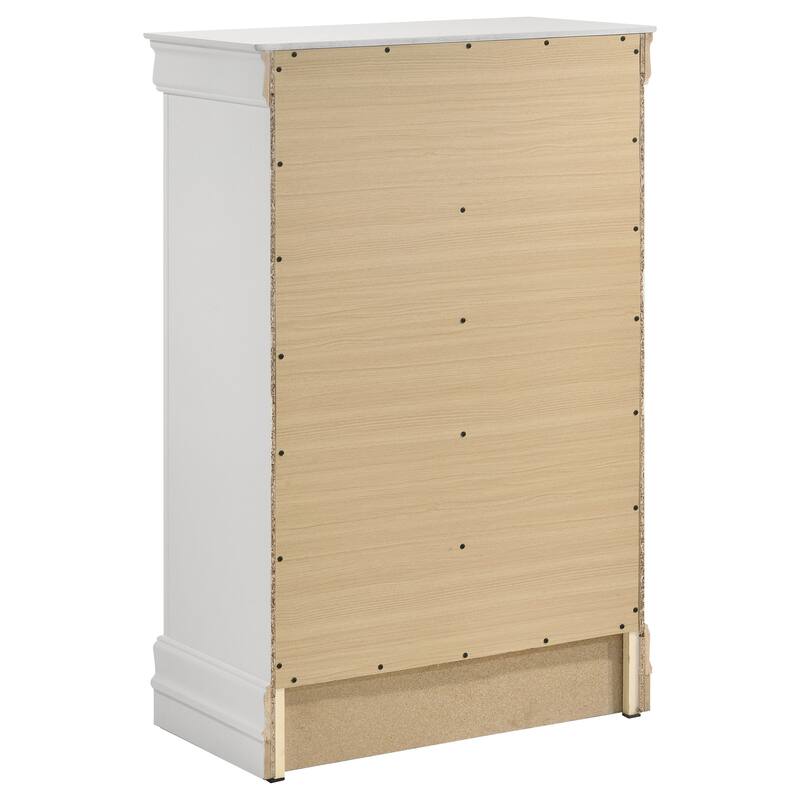 Louis Philippe Bedroom Set White