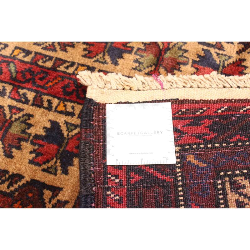 ECARPETGALLERY Hand-knotted Teimani Brown Wool Rug - 2'10 x 4'2