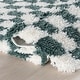 preview thumbnail 21 of 40, Nuloom Adelaide Mid-Century Checkered Shag Area Rug