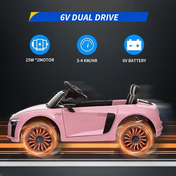 Electric Car for Kids, Audi R8 Spyder Licensed - Bed Bath & Beyond