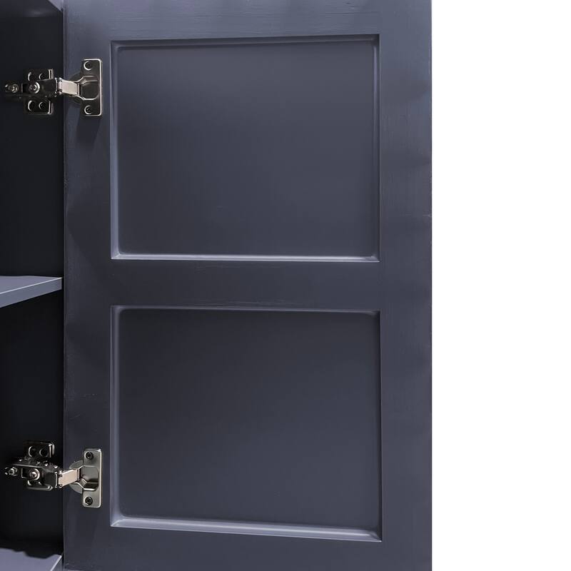 GDF Studio - Ripplea Modern Buffet Cabinet with Storage and 3D Textured Doors, Freestanding Anti-Dumping Sideboard, 59-Inch