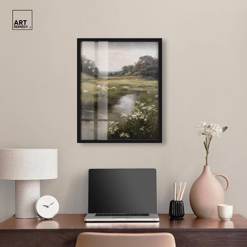 Quiet Waters Shadowbox by Art Remedy