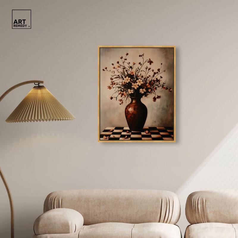 Antique Anthos Aria Canvas by Art Remedy