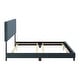 preview thumbnail 21 of 80, Celeste Modern Upholstered Bed, Box Spring Required