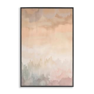 Stupell Calm & Soft Colors Abstract Framed Giclee Art Design By ...