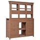 preview thumbnail 19 of 17, 65.7'' H Tall Garden Potting Bench Table with Hutch Patio Storage Workstation for Mudroom Doorway