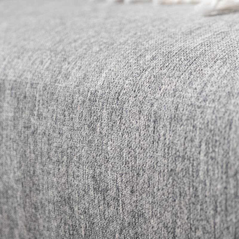 Sofa with Standard Arms & Ottoman - 104" x 35" x 37"