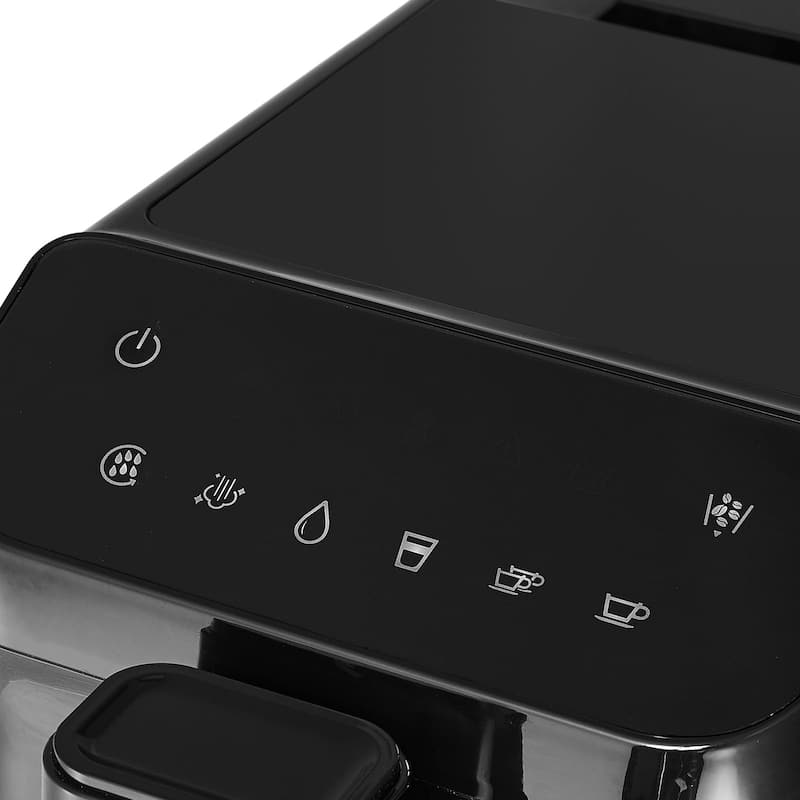 Automatic Espresso Machine 15 Bar with Built In Grinder, Coffee Maker with 15 Grind Settings and Large Water Tank