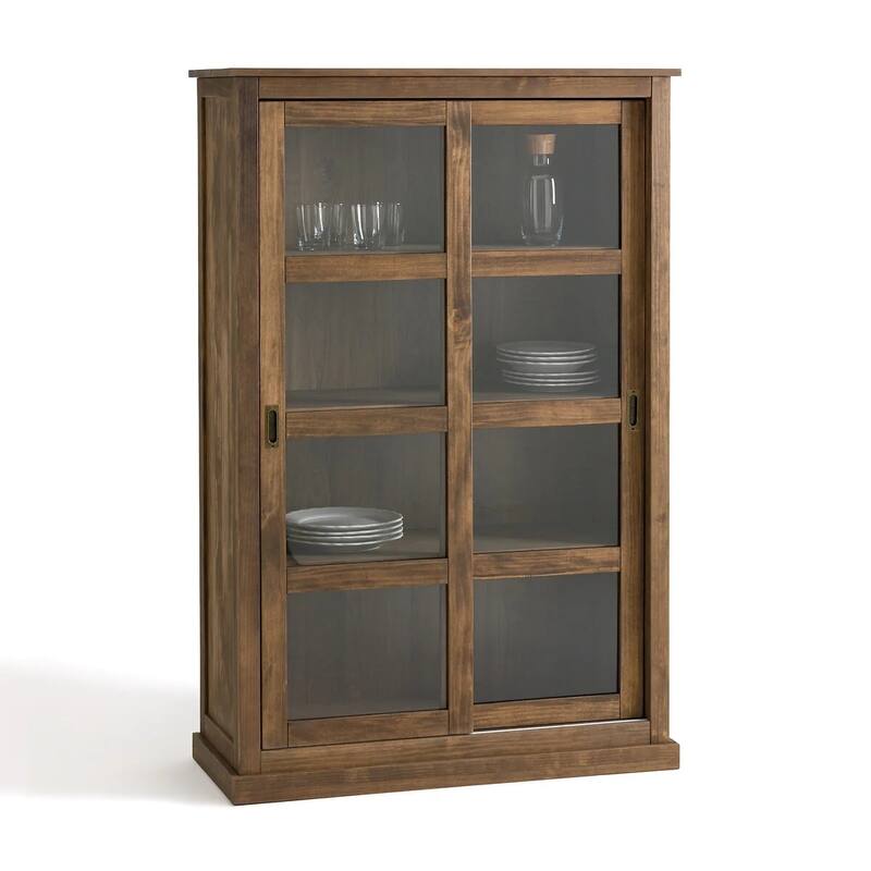 Lunja Solid Pine Cabinets For Kitchen,Bookroom,Living Room - Natural