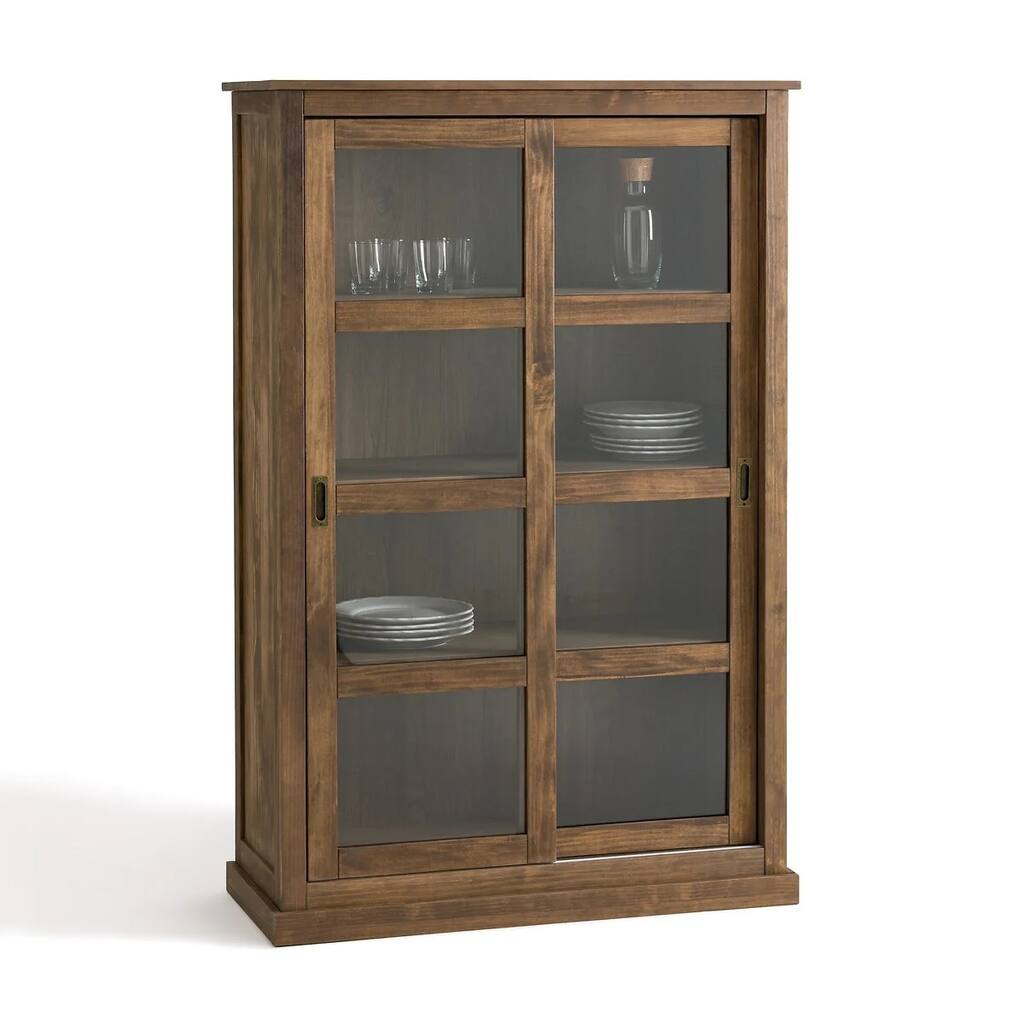 Lunja Solid Pine Cabinets For Kitchen,Bookroom,Living Room