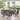 7/9 Patio Dining Set, 6/8 Sling Patio Swivel Dining Chairs and 1 Expandable Metal Dining Table