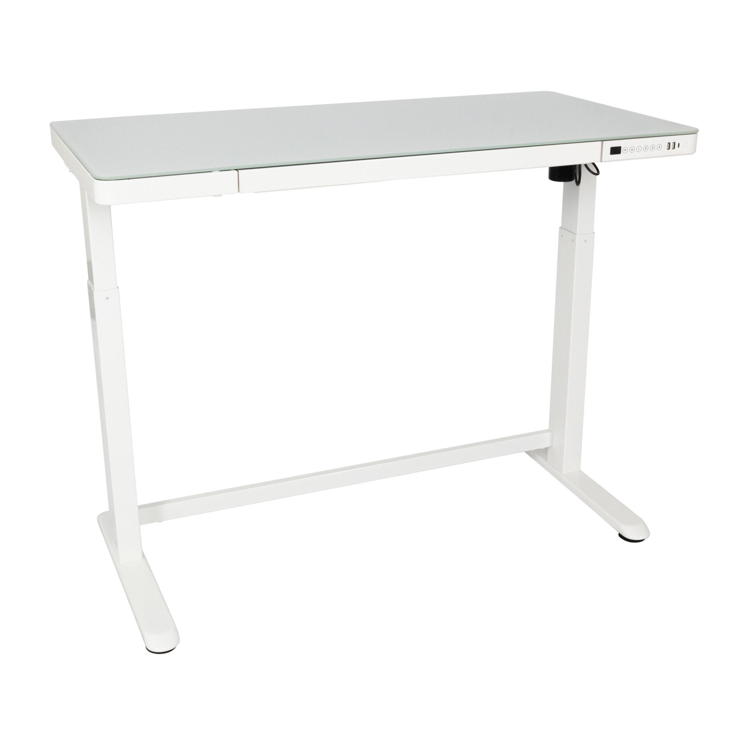 Standing Desk with Metal Drawer Adjustable Height Student Desks Ergonomic  Workstation Sit Stand Home Office Desk - Bed Bath & Beyond - 38267352