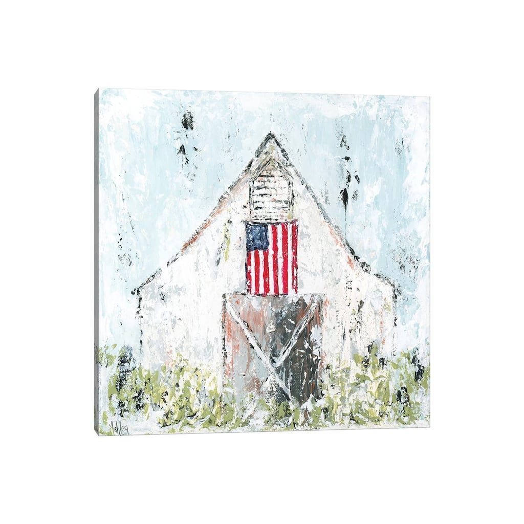 iCanvas "Americana Barn" by Ashley Bradley Canvas Print