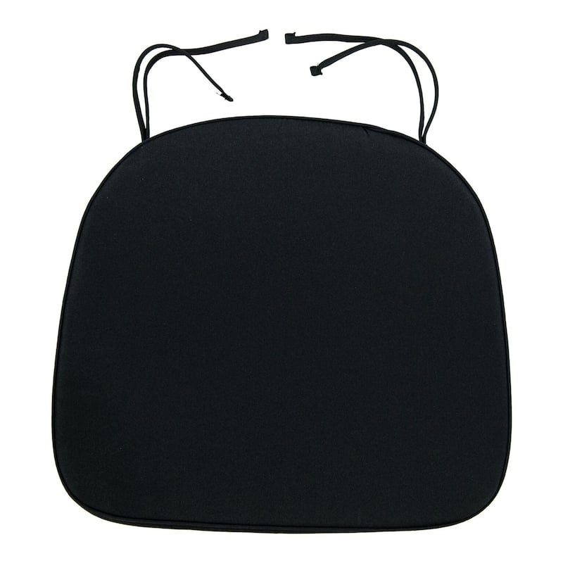 Memory Foam 15" U-Shaped Indoor Outdoor Dining Chair Pad Cushion for Kitchen Patio Garden (Set of 1, 2, 4 or 8)