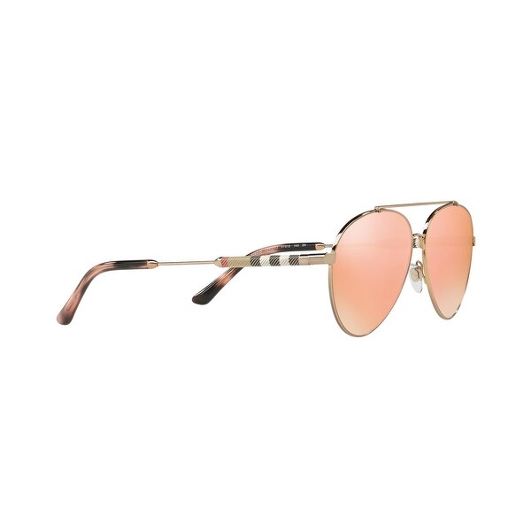 rose gold glasses frames burberry