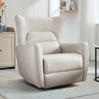 Wingback Faux Leather Electric Power Recliner for Living Room - On Sale ...