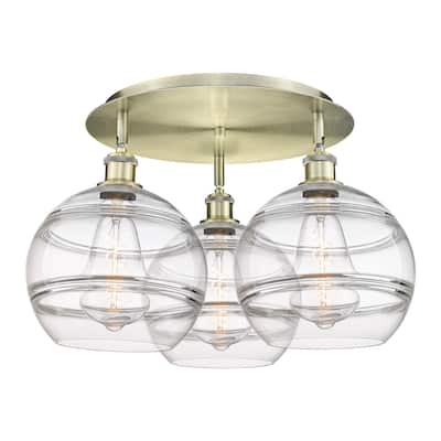 Innovations Lighting 516-3C-13-22 Rochester Flush Rochester 3 Light