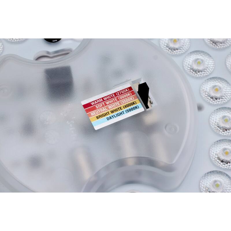 Selene 13 Inch LED Flush Mount CCT Selectable White Finish