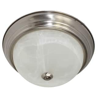 LED Flush Mount Ceiling light in Brushed Nickel